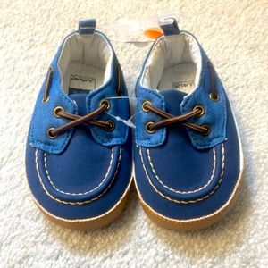 Carters crib boat shoe size 4
